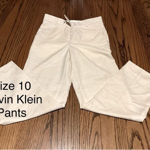 Like New Boys Calvin Klein Linen Pants Size 10 (Lot 29)